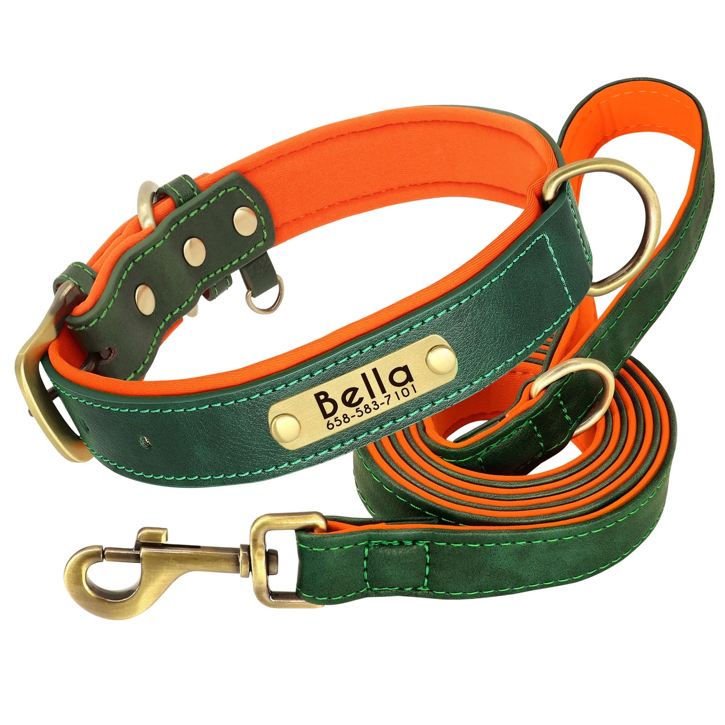 Luronia | Collar de cuero personalizado