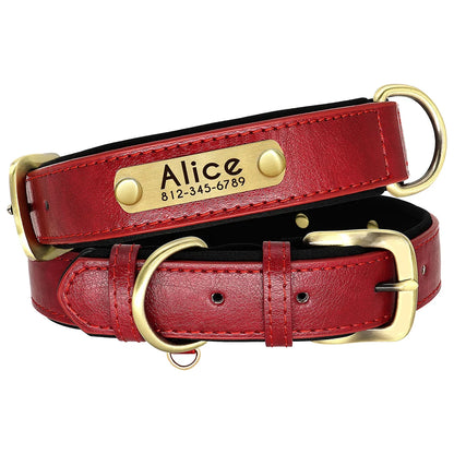 Luronia | Collar de cuero personalizado