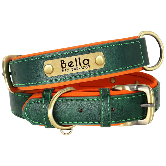 Luronia | Collar de cuero personalizado