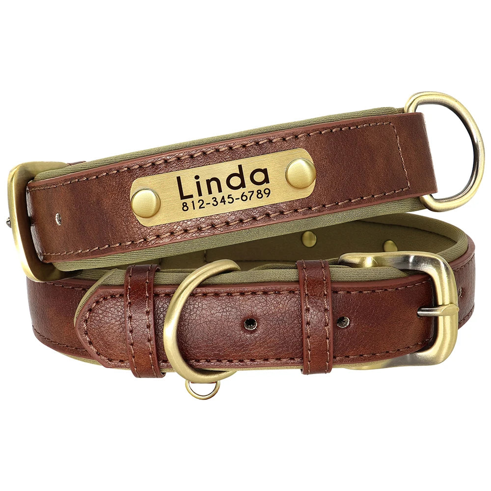 Luronia | Collar de cuero personalizado