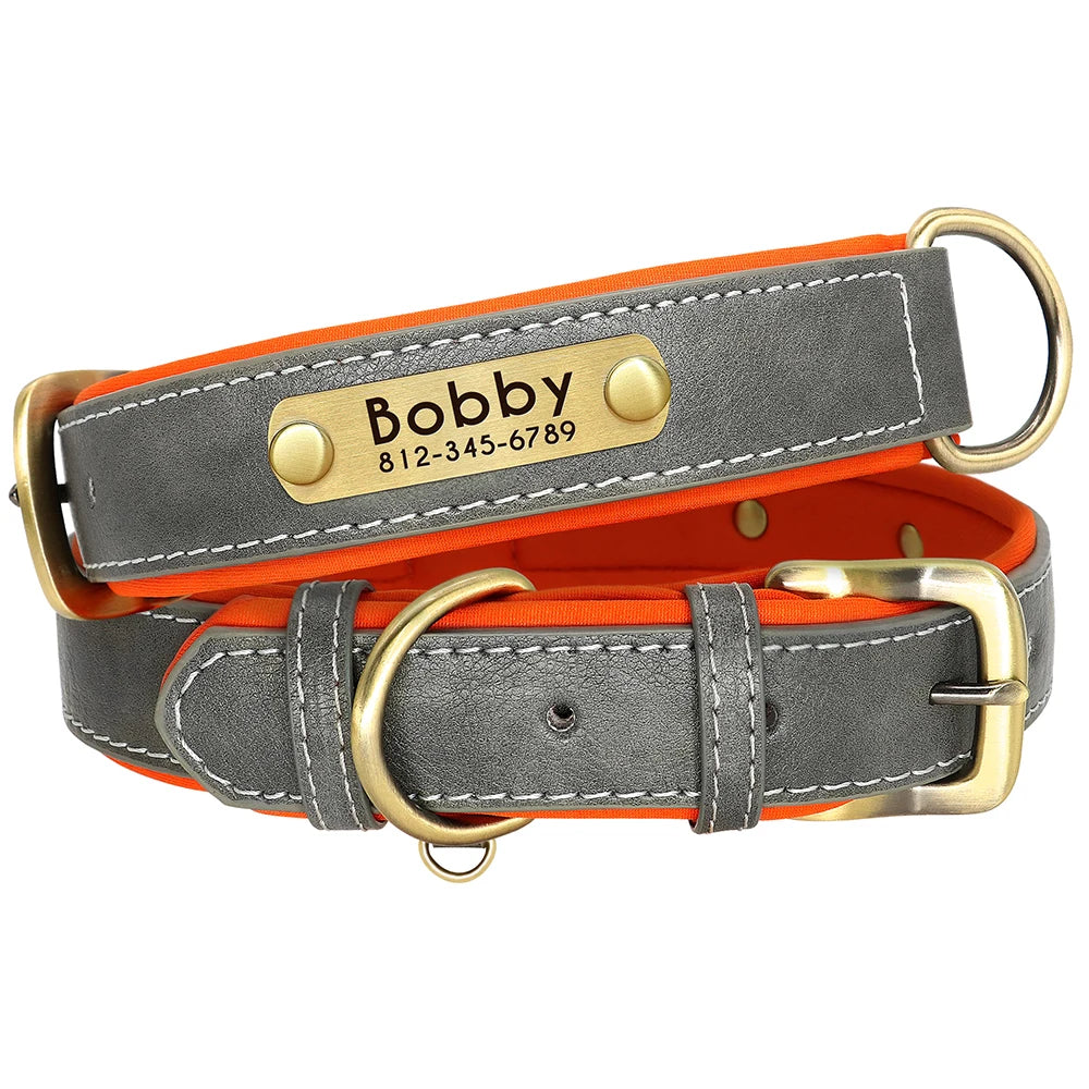 Luronia | Collar de cuero personalizado