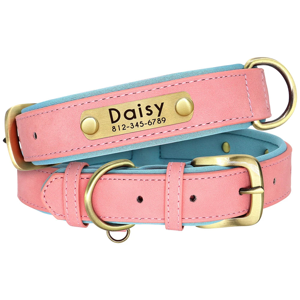 Luronia | Collar de cuero personalizado